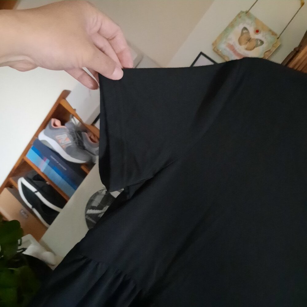 3 in 1 Delivery/Labor/Nursing/Maternity Nightgown Casual Dress NWT! - Black, M - Picture 9 of 16